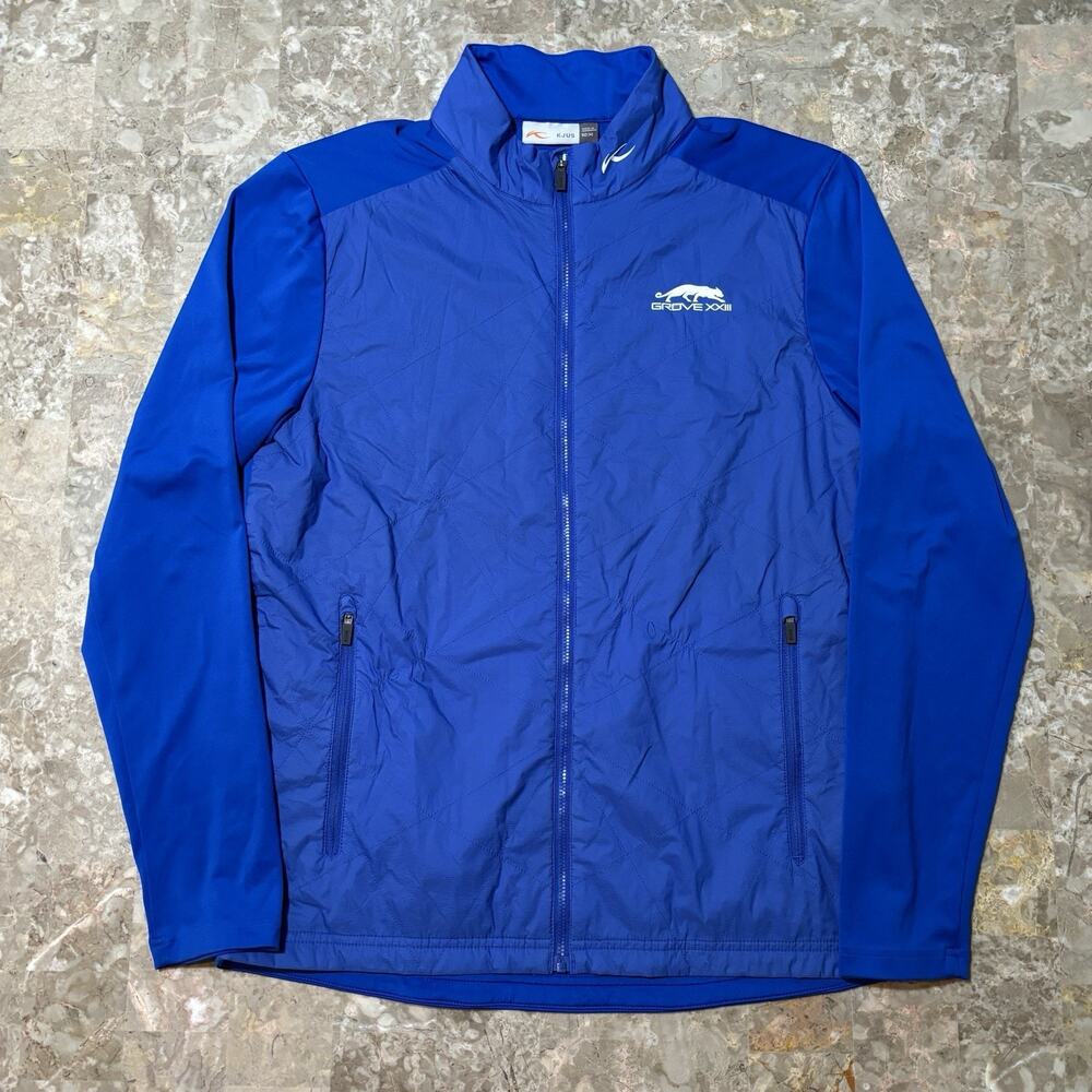 Kjus Retention Jacket Mens Medium 50 Blue Grove 23 XXIII Jordan Hybrid Golf - Picture 2 of 12
